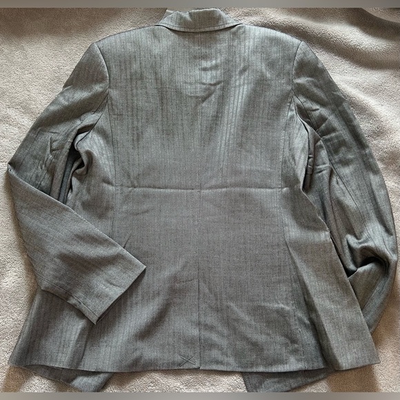 Blue Revival TAYLOR BELTED BLAZER - GREY HERRINGBONE - Picture 9 of 14